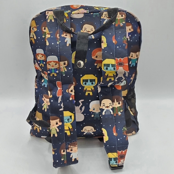 Stranger Things Chibi Print Backpack - Picture 4 of 7